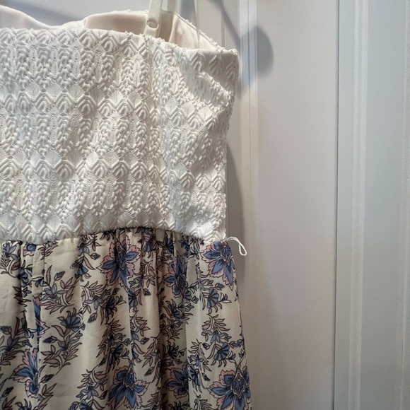 Lily Rose Boho 🦚 Maxi Spaghetti Strap Dress 🪷 - Picture 2 of 6